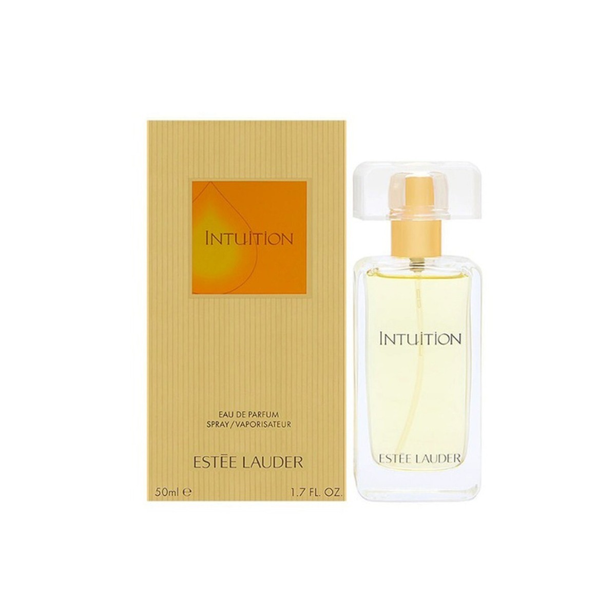 【ESTĒE LAUDER】ソリッドパフィーム　ドロップ　イントゥイション Estee Lauder INTUITION Eau De Parfum Spray - Size 1.7 Oz