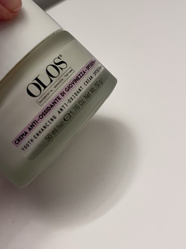 CREMA ANTI-OSSIDANTE DI GIOVINEZZA- OLOS spf 30/pa 50 ml nuova - Foto 3 di 7