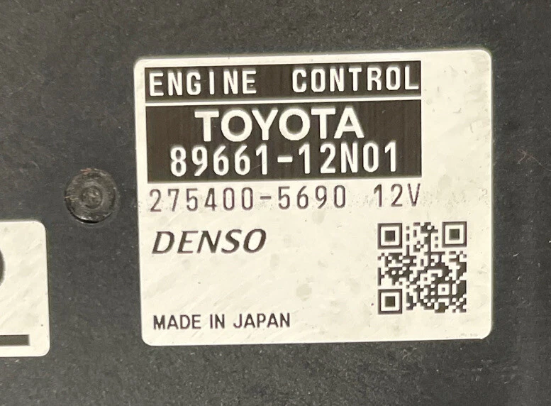 2011-2012 Scion xB 2.4L AT Engine Computer ECM ECU | 89661-12N01 Foto 3 de 4