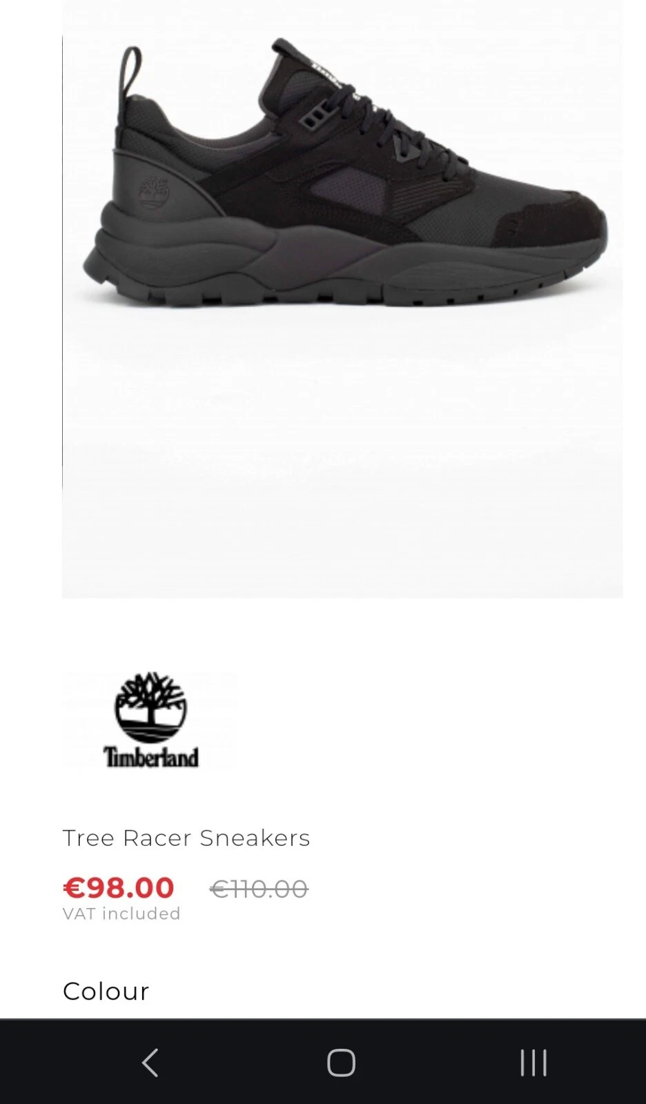 Scarpe da ginnastica uomo TIMBERLAND taglia 12 5 Eco Tree Racer