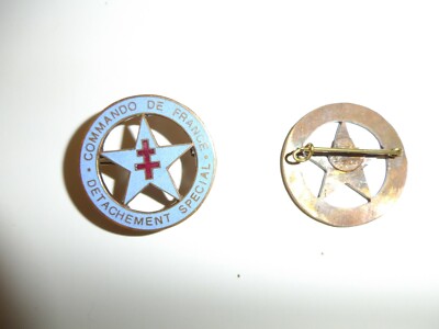 e4481 WW 2 Free French Commando De France Detachment Special IR18T8
