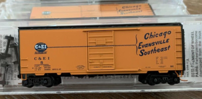 Micro Trains N Scale 020 00 705 Chicago & Eastern Illinois 40' Standard ...
