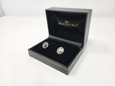 Vintage Men's Swank Faceted Cufflinks and studs with box