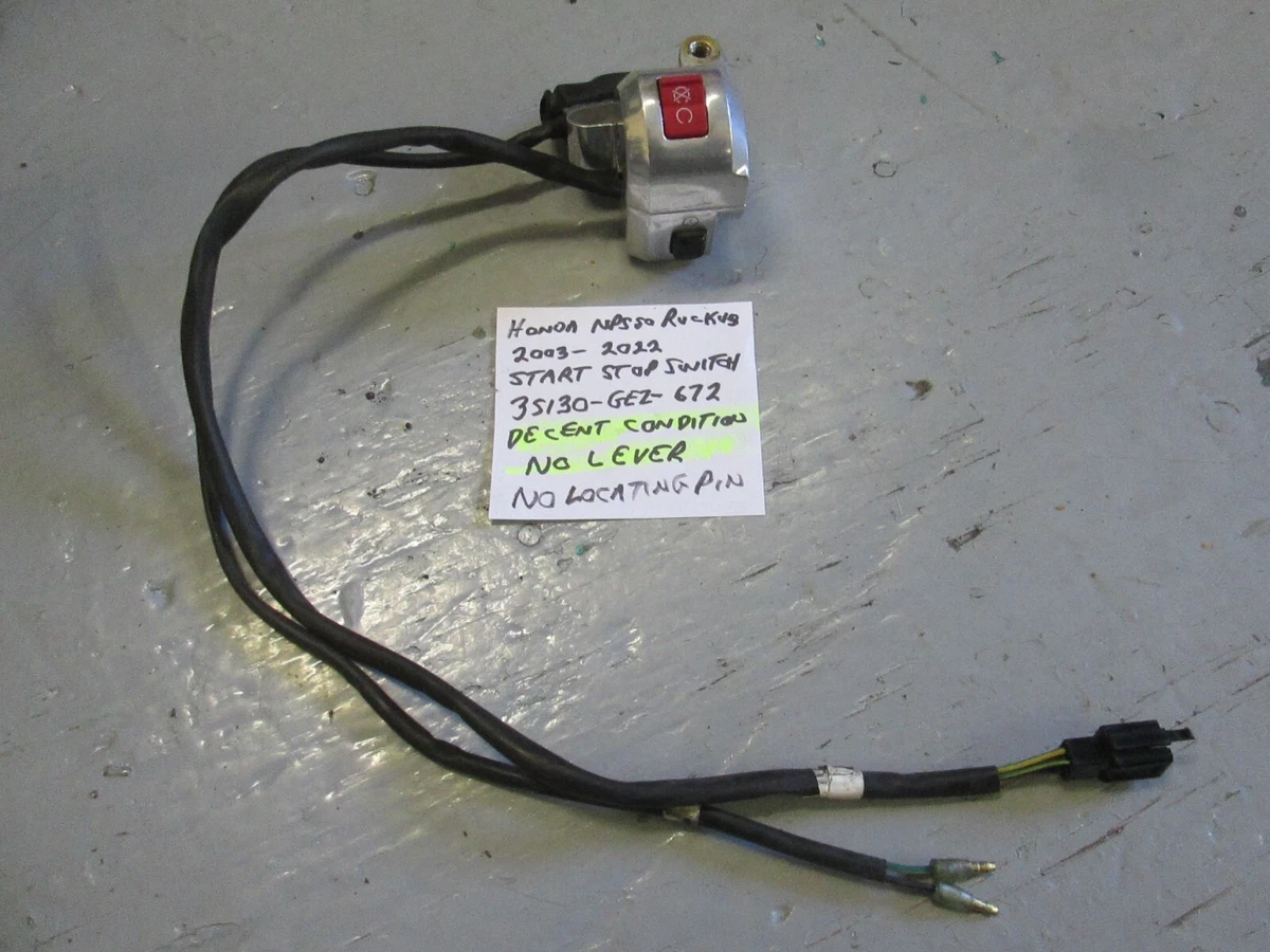Honda Ruckus Start Switch