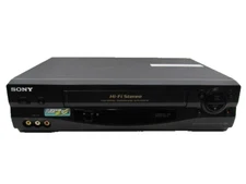 Sony SLV-N55 4-Head Hi-Fi Stereo VCR VHS Video Player Recorder / 90 DAY WARRANTY