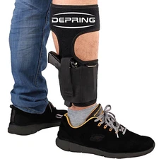 Tactical Ankle Holster for Concealed Carry | Universal Fit All Handguns/Pistols