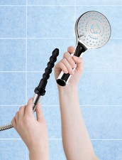 Douche for Men Women Enema Bulb Clean Beaded Anal Silicone Douche with Nozzle