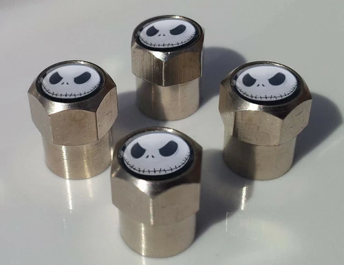 JACK SKELLINGTON NIGHTMARE CHRISTMAS TYRE VALVE CAPS FOR TIRE WHEEL