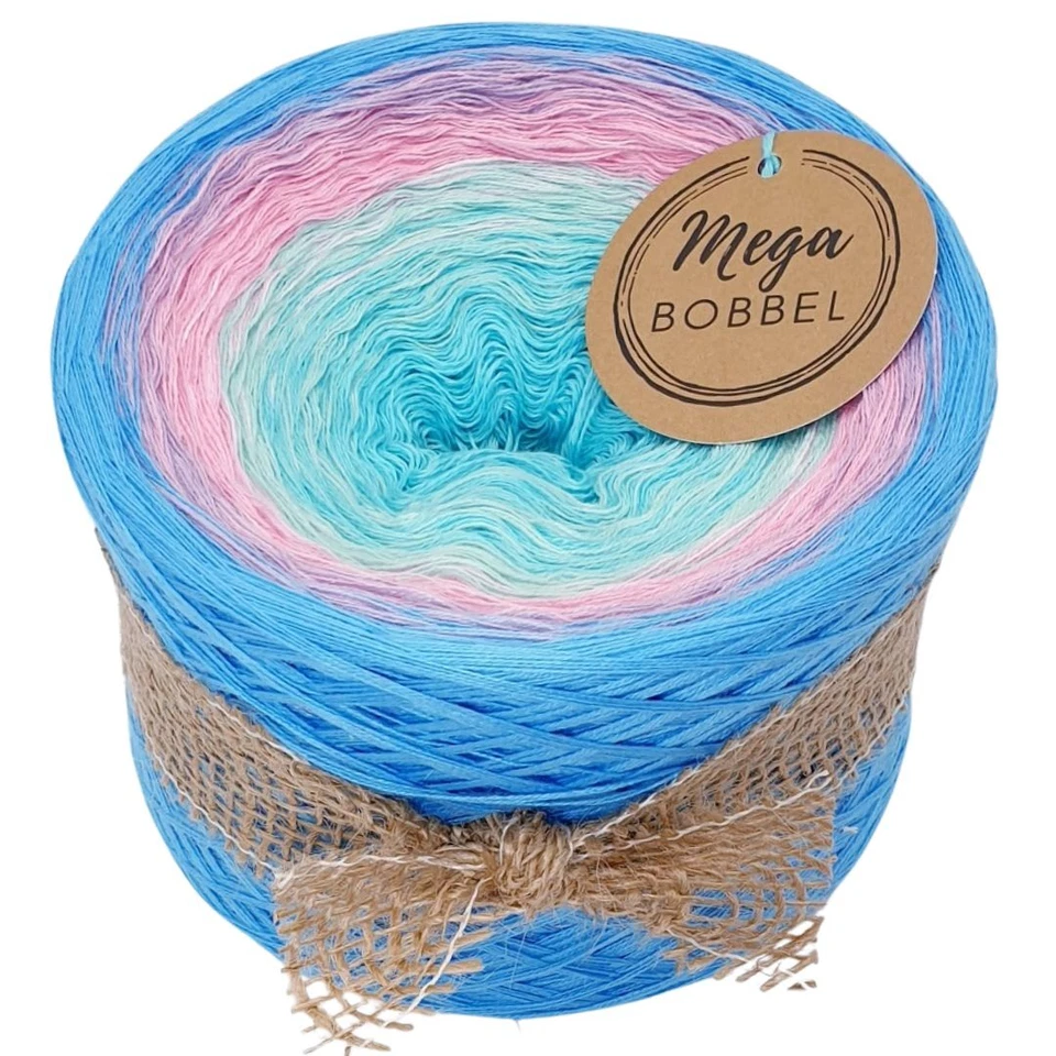 MegaBobbel*Federleicht*176*Fäd.+Länge n. Wahl* Verlauf Garn Wolle Lace GP:80€/kg