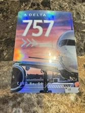 2022 Delta Airline Pilot Trading Card #54 Boeing 757-300