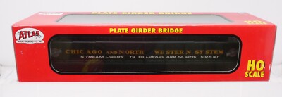 Atlas 70, Code 100 Plate Girder Bridge, Chicago & North Western System, HO Scale