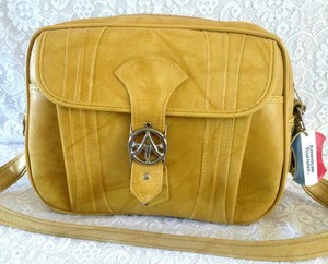 vintage american tourister luggage yellow