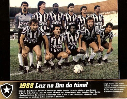 Maglia Botafogo Adidas Coca-Cola 1988 cult matchworn maglia Brasile rara - Foto 6 di 6