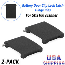 2PCS Battery Door Clip Lock Latch  Hinge Pins Rebuild Kit For SDS100 Scanner US
