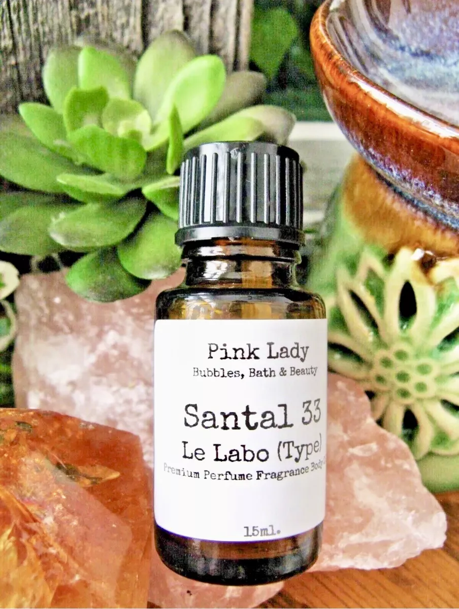 New Santal 33 Type Premium Perfume Fragrance Body Oil 15ml. w