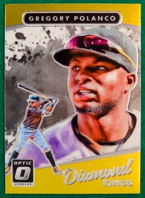 Gregory Polanco - 2017 Donruss Optic #22 - Pirates Diamond Kings Baseball Card