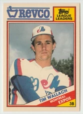 1988 Topps Revco League Leaders #6 Tim Wallach Baseball Card Montreal Expos