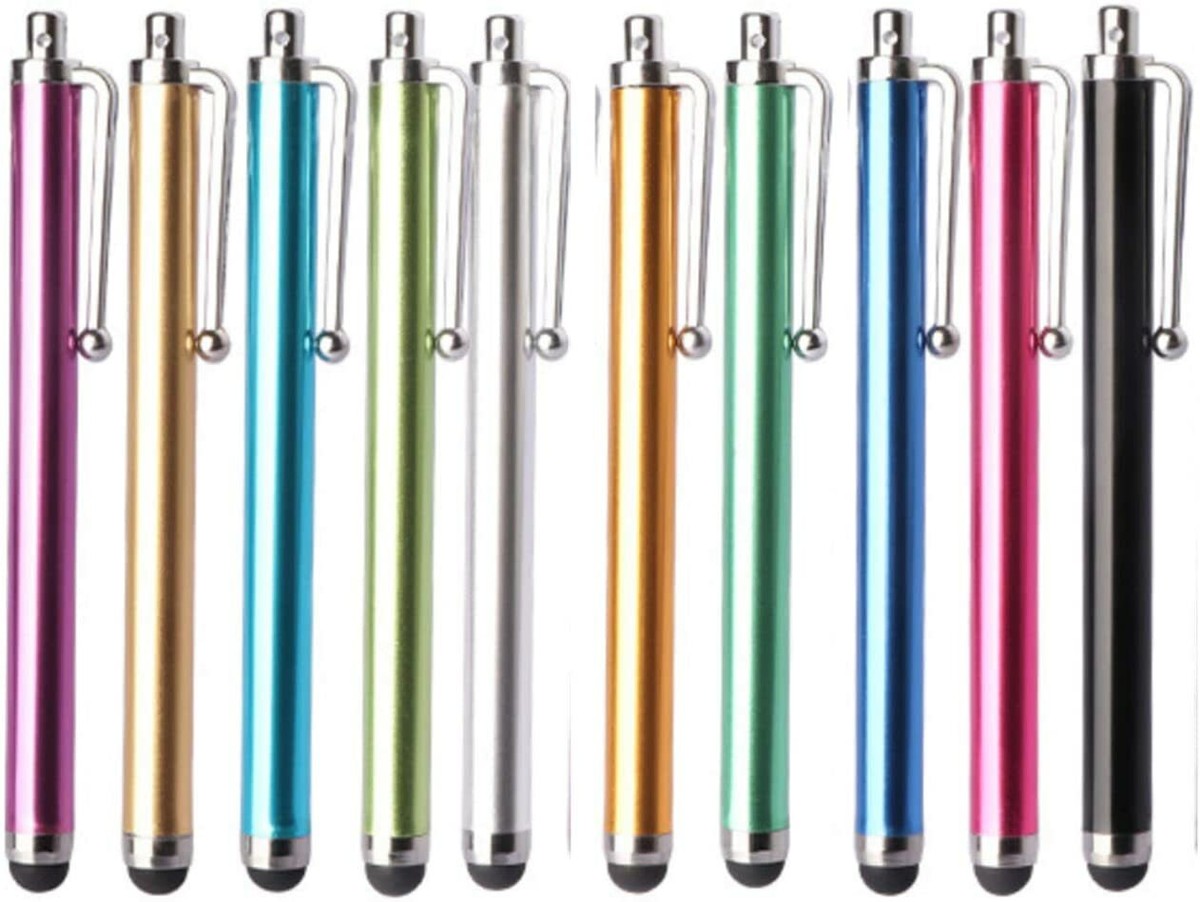 Penna Touchscreen Universale Touchpen Z5, Lunga 11.3 Cm, Per Smartphone E Tablet - Anti Graffio Penna Touchscreen Smartphone Tablet