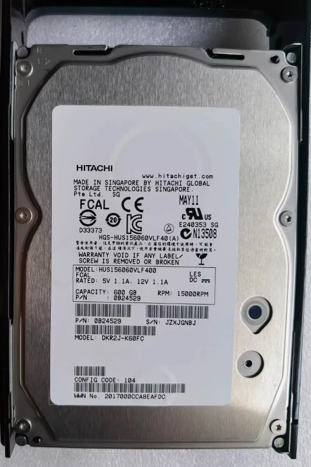 HDS 5529301-P S2G-K600FC 5529301-A 600G 15K FC XP24000 3.5" HDD - Image 3 of 4