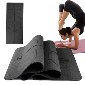 Schwarz Blk Yoga Matte Gymnastik Matte Sport Matte Pilates Matte Turnmatte Boden Ebay