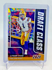 2021 Panini Contenders Draft Class JA'MARR CHASE RC Blue Explosion 02/39 SSP #5