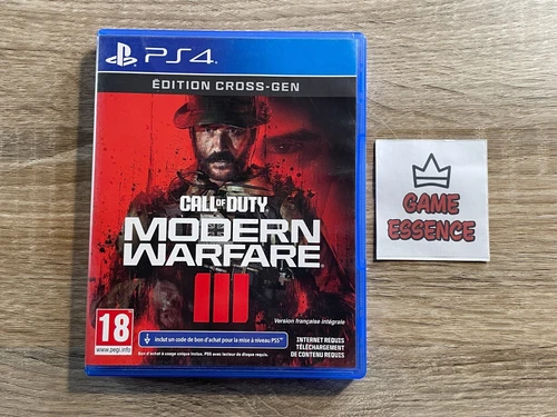 Call of Duty Modern Warfare III PS4 PAL FR Sony PlayStation 4 COD MW3