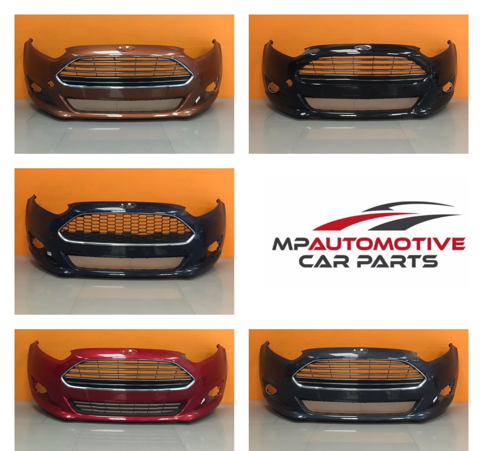 +Ford fiesta 2013- 15 genuine FRONT BUMPER each