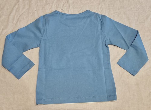 Camisa MINI BODEN Copo de Nieve Datos Divertidos Azul Nueva con Etiquetas Nueva 3-4 - Imagen 7 de 9