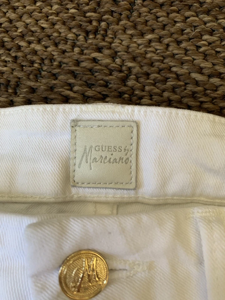 GUESS от Marciano белый No 61 узкие джинсы размер США 26 - Изображение 3 из 4