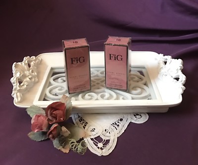 Rare Set of 2 Bath & Body Works Henri Bendel ~Fig~ Vaporizing Home Fragrance Oil