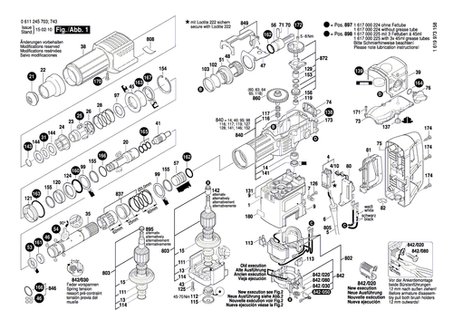 New Bosch 1610190028 Supporting Disc - Picture 2 of 3