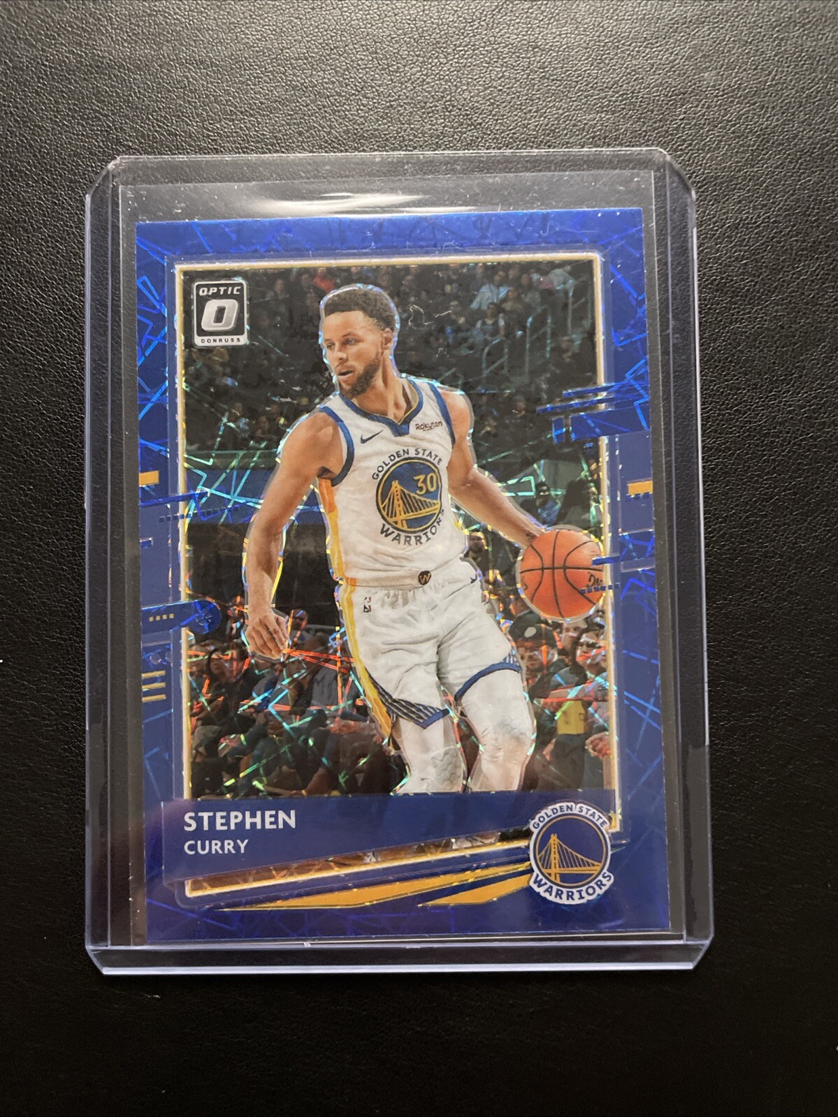 Stephen Curry 2020-21 Panini Donruss Optic #17 Blue Velocity Prizm Warriors SP🔥