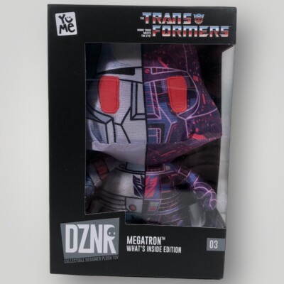 Transformers Yume Brands Collectible Plush Toy Megatron What s Inside Edition!