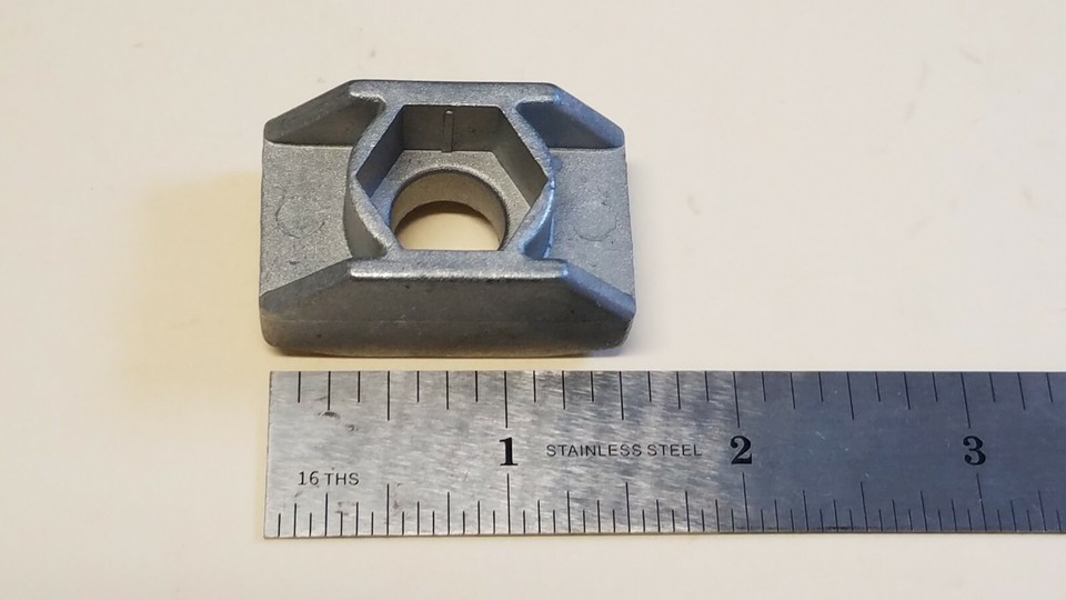 One, (1), Delta trunnion clamp shoe part 42602027000 LBS61 14" 20