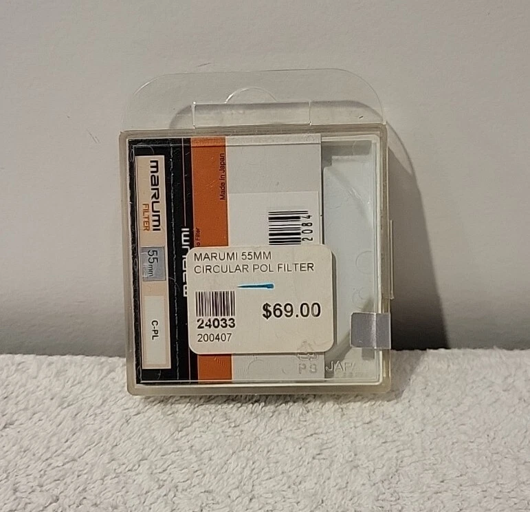 MARUMI 55mm C-PL Circular-Pol Filter NEW Sealed - Image 2 of 4