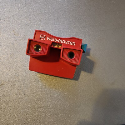 Vintage 1970s GAF ViewMaster 3D Reel Picture Viewer Red White Blue