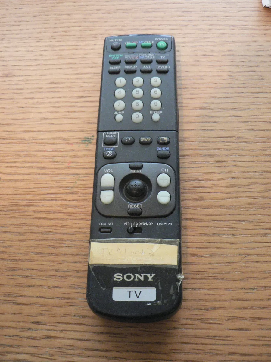 Sony tv remote codes deals