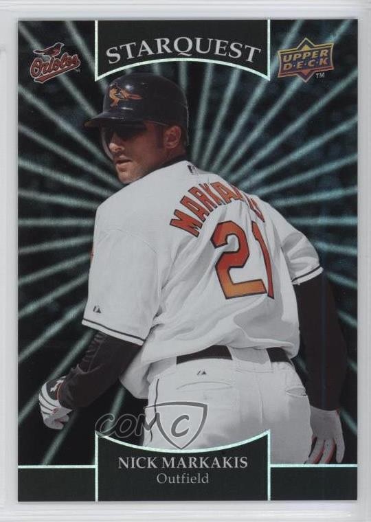 2009 Upper Deck Starquest Black Ultra Rare Nick Markakis #SQ-49 0a1