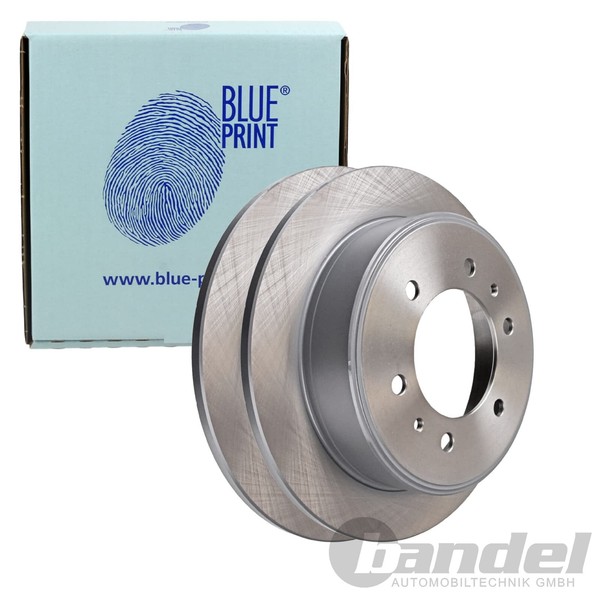 2X Blue Print Bremsscheiben Ø312Mm Hinten Passend FÜR Hummer Hummer-image