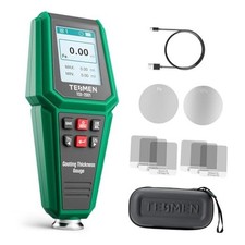 TCG-2001 Paint Thickness Gauge for Cars, Digital Paint Meter with Data Green