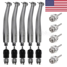 NSK Style Dental High Speed Handpiece +Quick Coupler 4-Hole / Turbine Cartridage