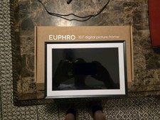 Euphro 32GB 10.1" WiFi Digital Picture Frame 1280x800 HD IPS Touch Screen