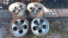 Complete Set Of Keystone Classic Wheels 14 X 6 Front 14 X 8 Rear 5x4.5 Or 5x4.75