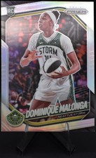 2025 Panini Prizm - Dominique Malonga #116 (RC) Silver Prizm & Base Card-Storm
