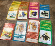 Alfred's Basic Piano Library Lesson Books. Lot Of 40 Level A-5. See Description