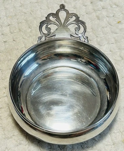 Vintage Lunt 560 Sterling Porringer Dish Monogrammed (94 Grams)