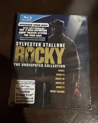 Rocky: the Undisputed Collection (Blu-ray set) Brand New Factory Sealed