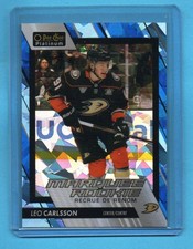 23-24 OPC PLATINUM Leo Carlsson MARQUEE ROOKIE BLUE FRAGMENT  /125   $$$