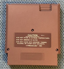 Godzilla Monster of Monsters NES Round Seal REV-A 90907 3-Screw 1989 CIB vintage
