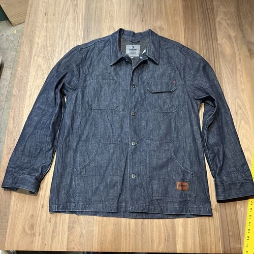 Chrome Industries Wyatt Denim Chore Coat Men’s XXL NICE! $180! - product listing photo